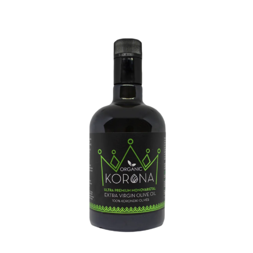 Premium oliwa z oliwek Extra Virgin Korona z ekologicznej uprawy 500 ml