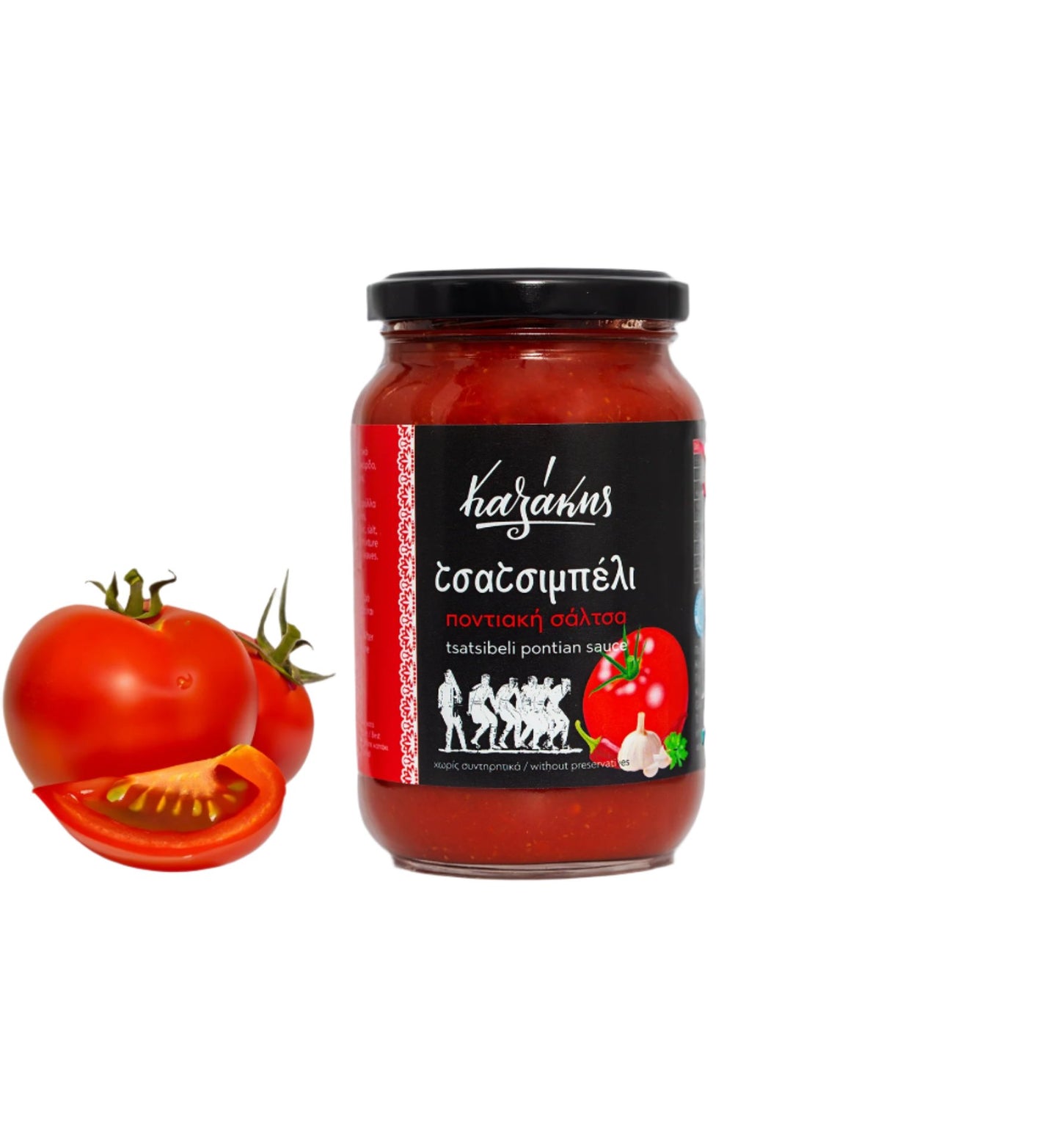 Tsatsimpeli tradycyjny Pontian sos pomidorowy 370ml