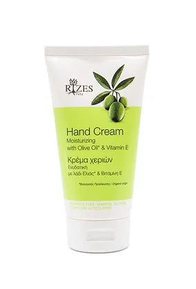 Odżywczy krem do rąk z organiczną oliwą z oliwek i witaminą E (150 ml)