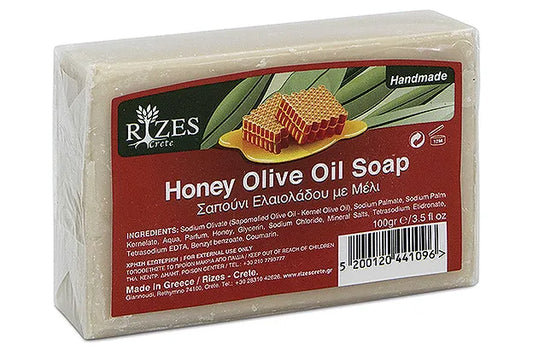 Ręcznie robione mydło oliwkowe z miodem 100g