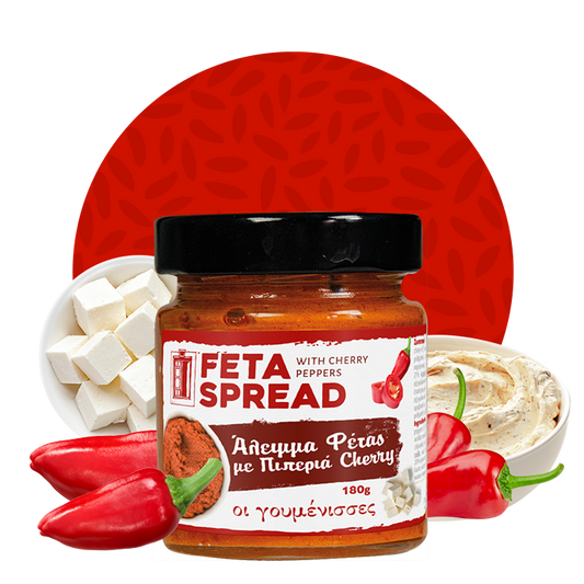 Feta spread z papryką cherry 180g