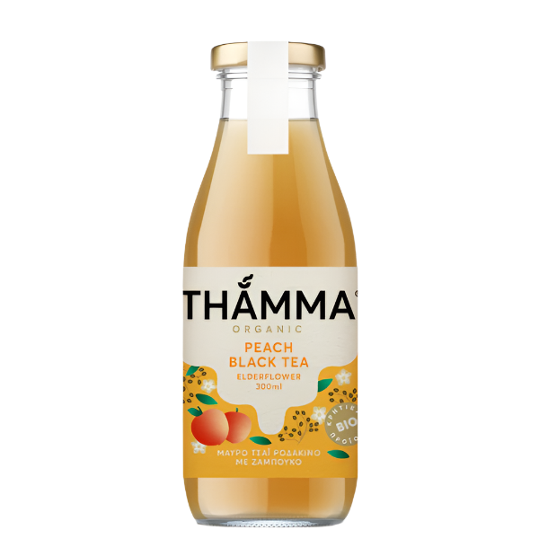 Peach Black tea Ice Tea THAMMA BIO