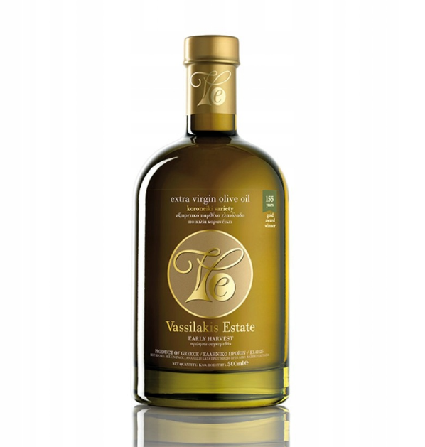 Oliwa z oliwek Vassilakis Estate 500 ml Early harvest - obrazek 2