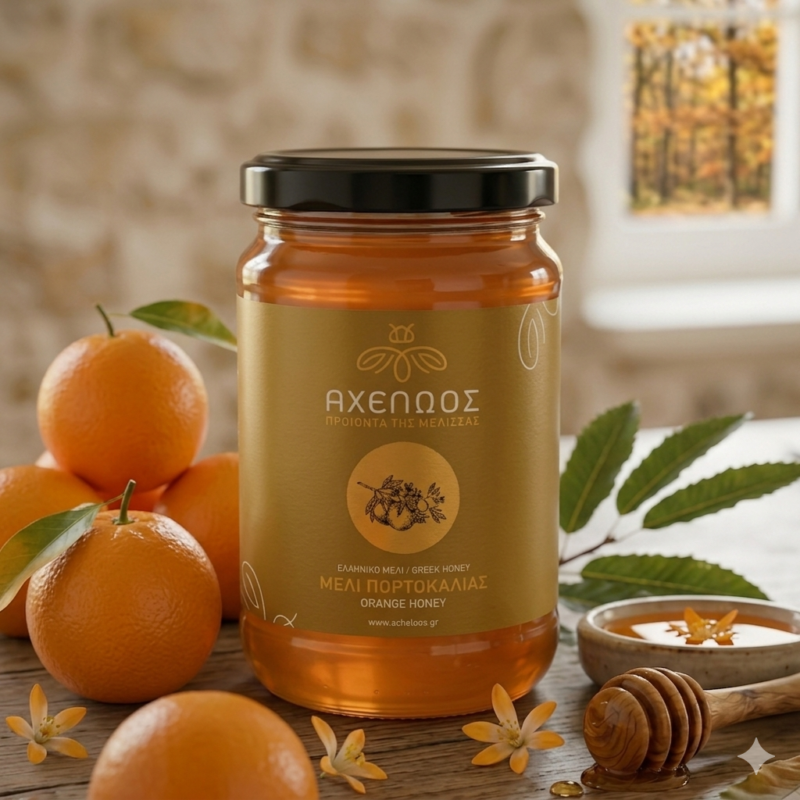 Miód pomarańczowy 460g