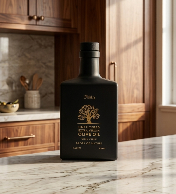 Niefiltrowana oliwa extra virgin Dakry 500 ml