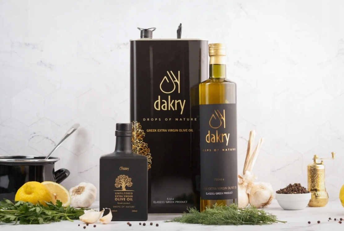 Oliwa z oliwek Extra Virgin Dakry 5L - obrazek 3