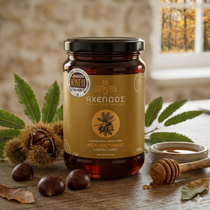 Miód kasztanowy 460 g