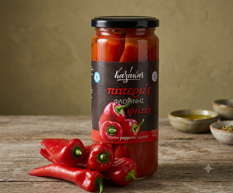 Papryka pieczona Florinis bez skórki 450g