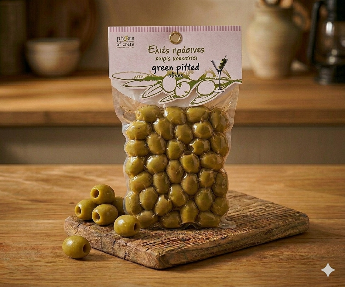 Oliwki Chalkidiki bez pestki 250g