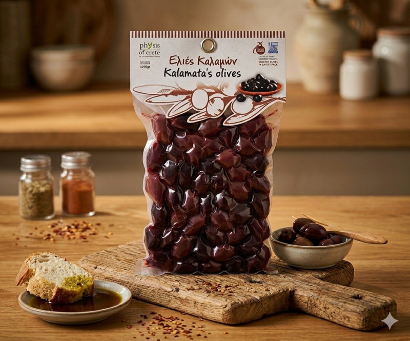 Oliwki kalamon Physis of Crete 250g