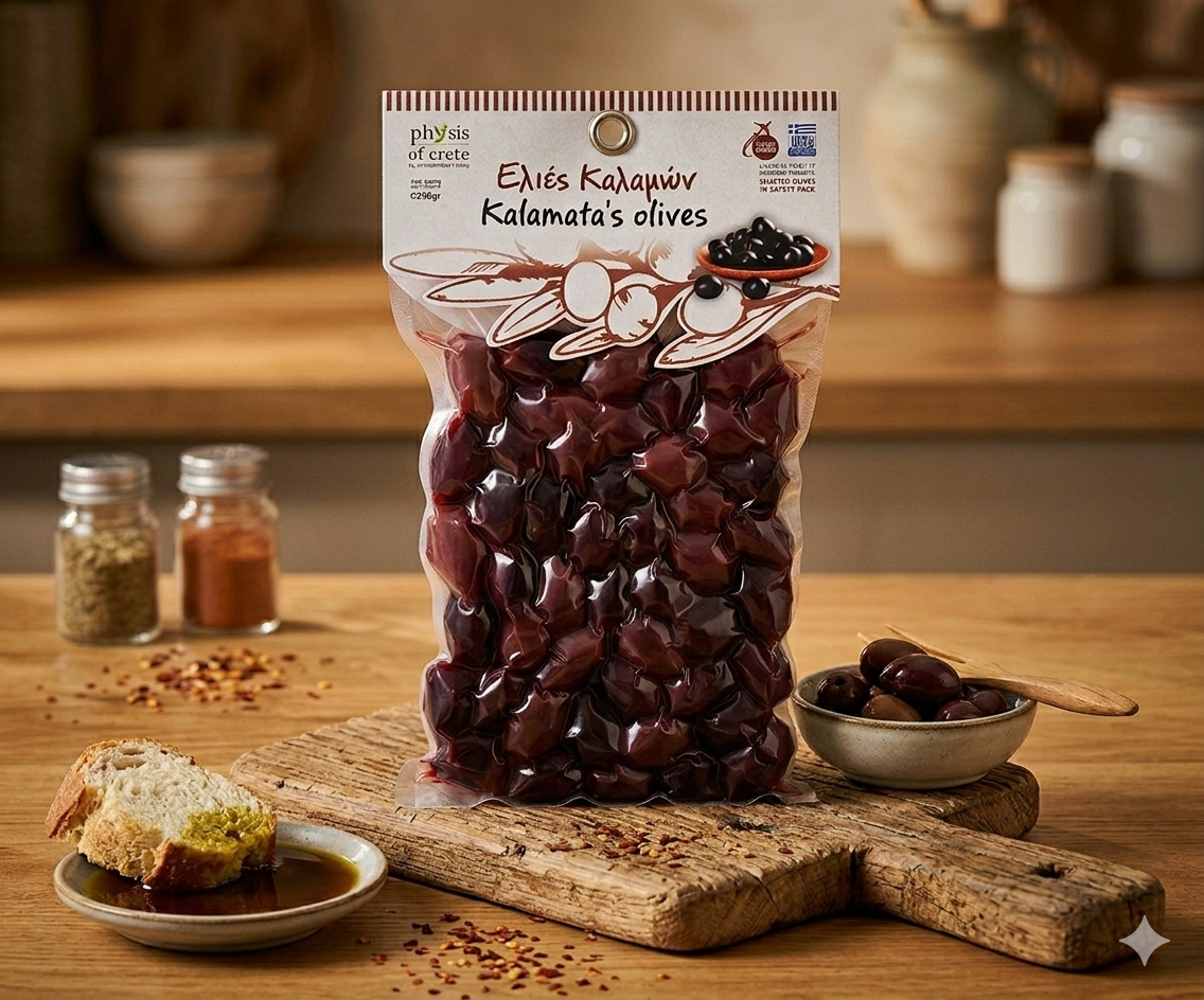 Oliwki kalamon Physis of Crete 250g