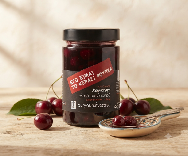 Czereśnia w syropie (spoon sweet) 350g