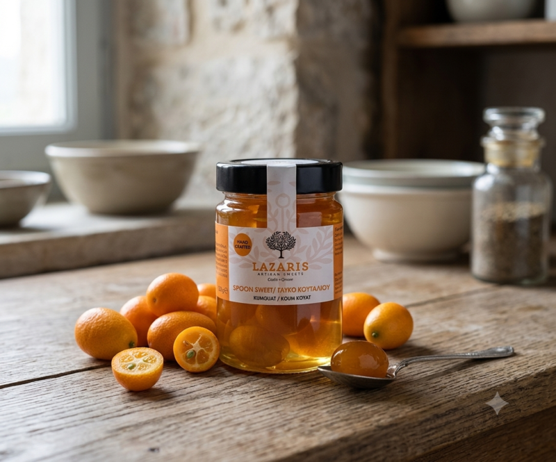 Kumkwat w syropie (Kumquat spoon sweet) 400g