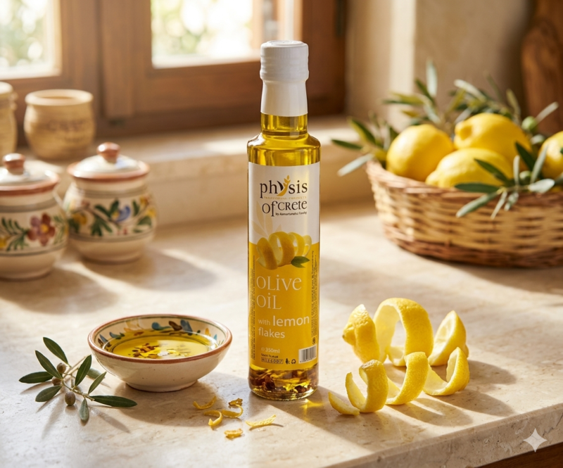Oliwa ze skórką cytryny Physis of Crete 250ml