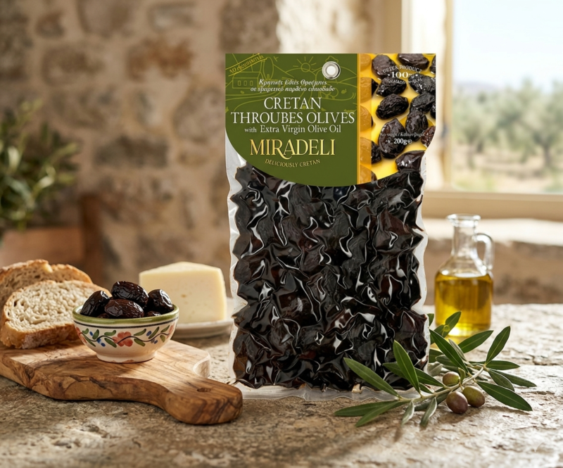 Oliwki Throubes (suszone) Vssilakis Estate 250g