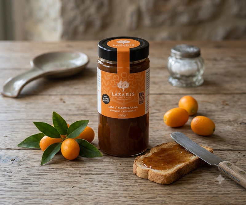 Marmolada kumquat (bez dodatku cukru) 450g