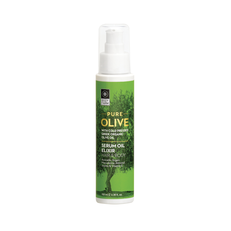 Serum olejowe do włosów i ciała Pure Olive 100ml Body Farm