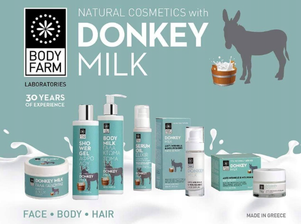 Serum olejowe do włosów i ciała Donkey milk 100 ml Body Farm - obrazek 4